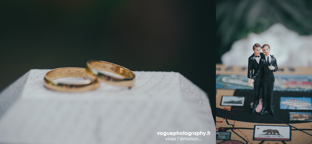 French wedding photographer same sex ; mariage gay homme au domaine saint clair le donjon à Etretat hotel luxe privatisé et à la mairie de Fécamp par Emmanuelle Auzou photographe mariage Normandie Dieppe Caen Deauville Rouen Paris France entière